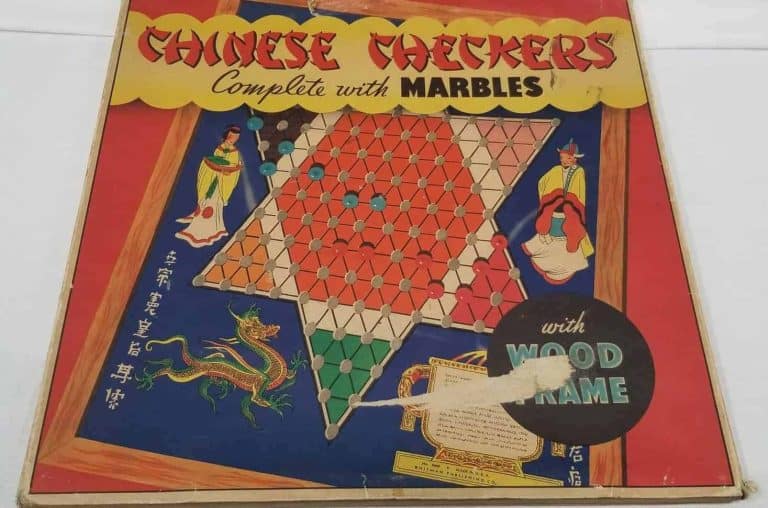 Chinese Checkers Board Game.