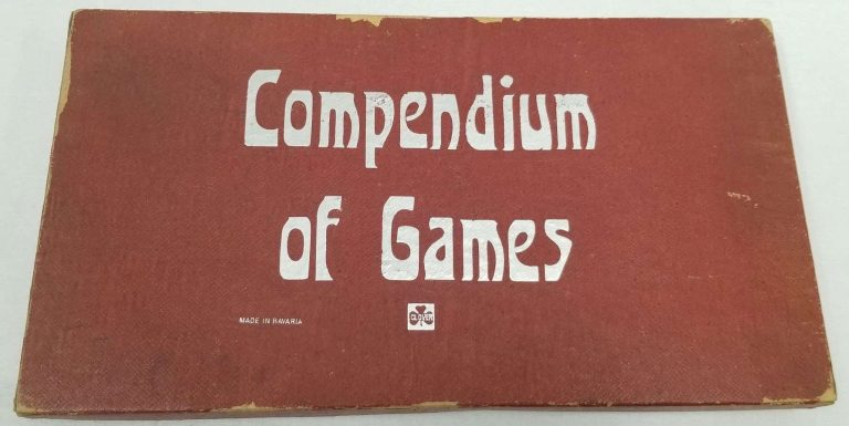 Compendium of Games box cover.