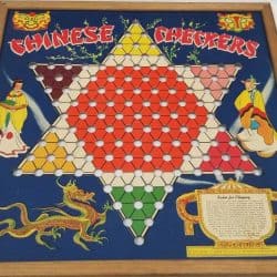 Chinese Checkers Board Game.