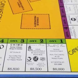 Schreiber Monopoly Board Game