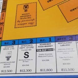 Schreiber Monopoly Board Game