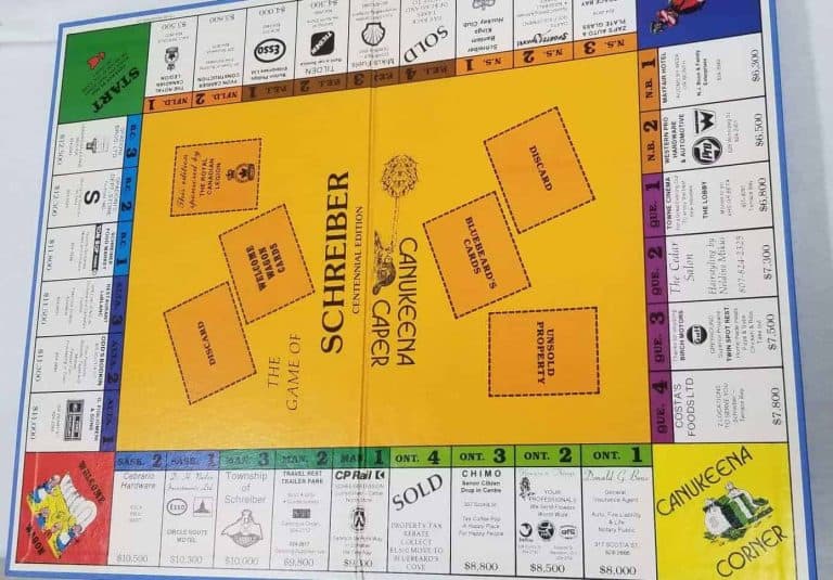 Schreiber Monopoly Board Game