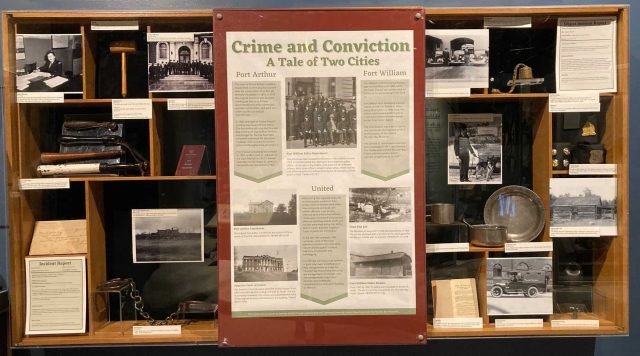 Judicial Exhibit featured in the Recent Years Display Case