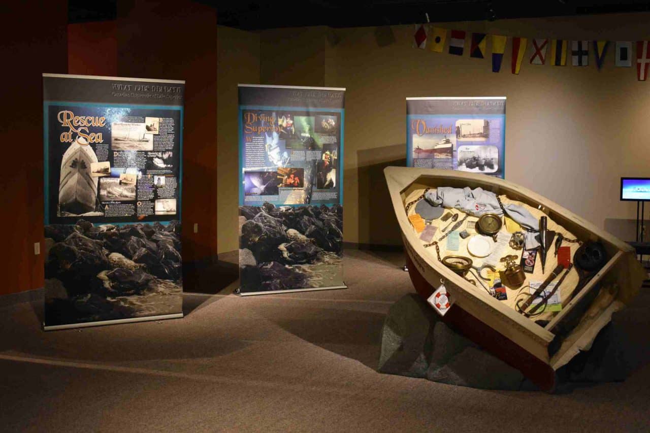 Exhibit about ships