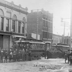 Electric Street Car in Port Arthur, Ontario