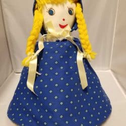 Handmade Goldilocks doll.