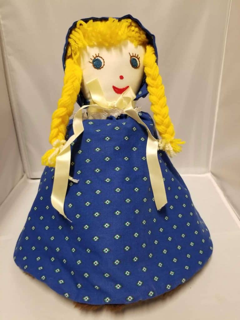 Handmade Goldilocks doll.
