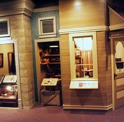 Ham Radio exhibit on the main floor of the Thunder Bay Museum