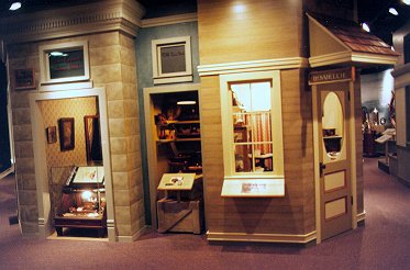 Ham Radio exhibit on the main floor of the Thunder Bay Museum