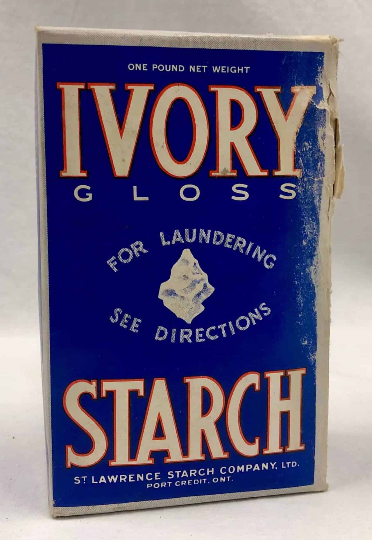 Laundry Starch Thunder Bay Museum