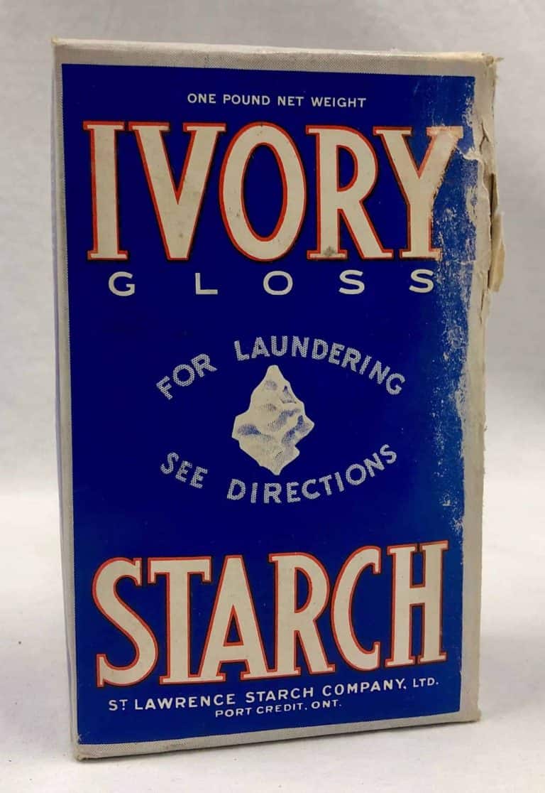 Box of Ivory Gloss Starch for Laundering