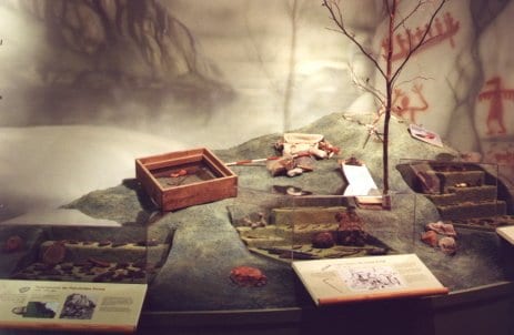 Exhibit of Prehistoric Thunder Bay at the Thunder Bay Museum