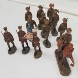 World War 1 Army toy soliders.